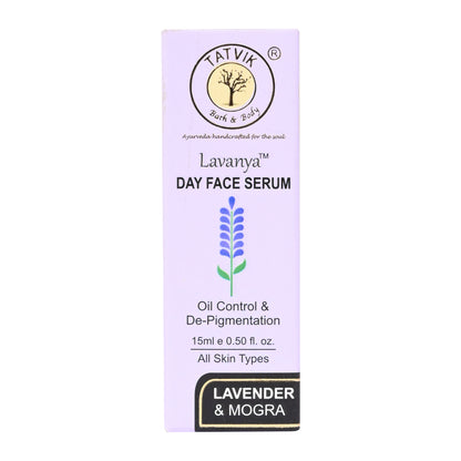 Lavanya Lavender and Mogra - Day Face Serum - 15 ML