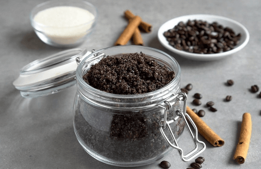 Coffee grounds make a great exfoliant.