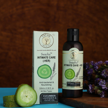 Swacha Cucumber, Lavender & Olive Oil - Intimate Care Wash (Her) - 100 ML