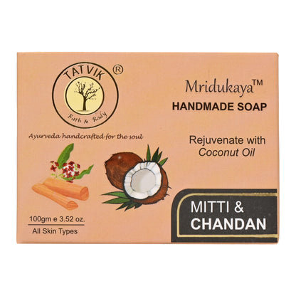 Mridukaya Mitti & Chandan - Handmade Soap