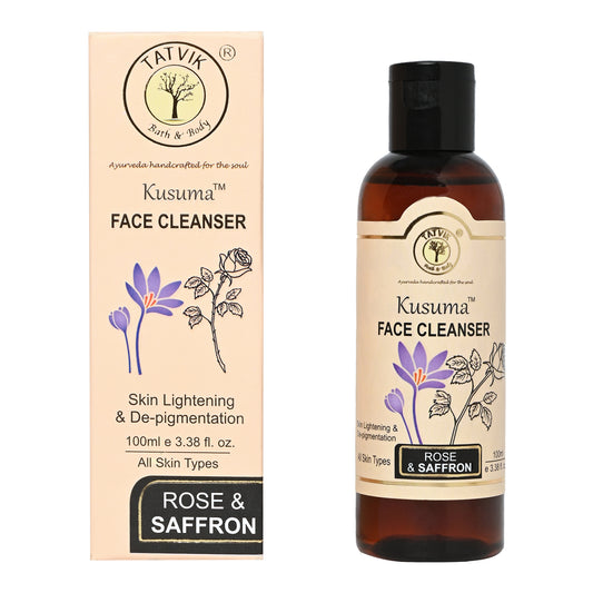 Kusuma Rose & Saffron - Face Cleanser