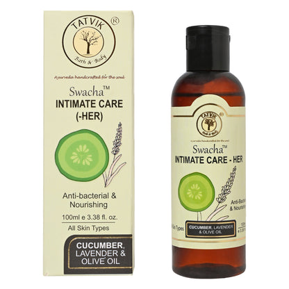 Swacha Cucumber, Lavender & Olive Oil - Intimate Care Wash (Her)