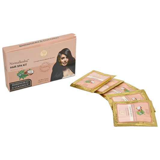 Nirmalkesha Bhringraj & Coconut - Hair Spa Kit